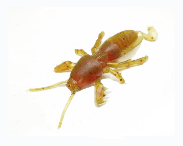 Силиконовая приманка SKELETON FISH Medvedka Lux 3.0" 5шт/уп цв.:11