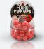Бойлы плавающие ULTRABAITS Fluoro Pop Up Клубника Сливки 14мм, 30гр/уп