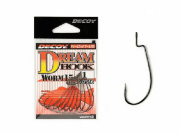 Крючок офсетный DECOY Worm15 Dream Hook #1 черный никель 9шт/уп (807316) Крючок офсетный DECOY Worm15 Dream Hook #1 черный никель 9шт/уп (807316)