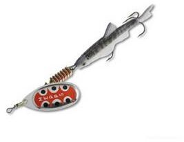 Блесна вращающаяся MEPPS Aglia TW MINO Nat AG (натурал/серебро) №4 8г