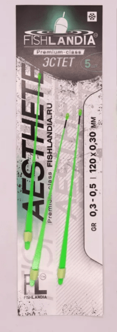 Сторожок лавсан FISHLANDIA ЭСТЕТ Лайм 120 мм 0.3 - 0.5 гр Сторожок лавсан FISHLANDIA ЭСТЕТ Лайм 120 мм 0.3 - 0.5 гр