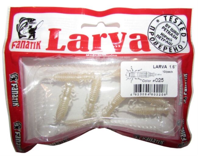 Cиликоновая приманка Fanatik Larva 1.6 (4cм) 025