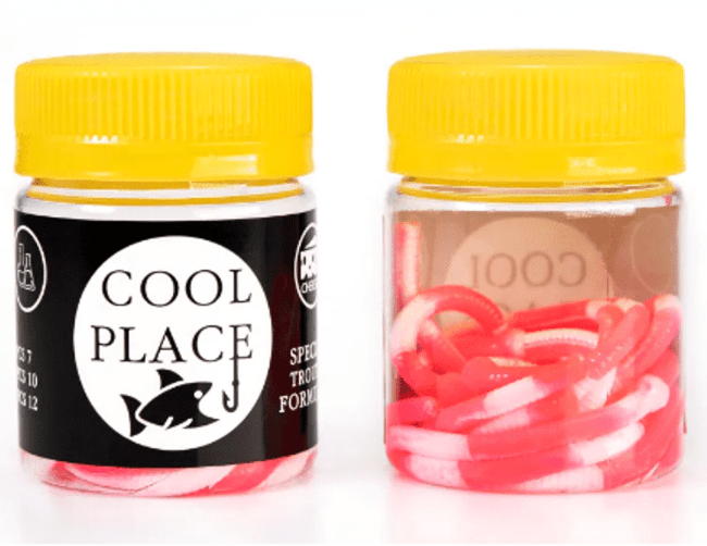 Силиконовая приманка COOL PLACE Доширак 100мм Сыр #white/pink 12шт/уп Силиконовая приманка COOL PLACE Доширак 100мм Сыр #white/pink 12шт/уп