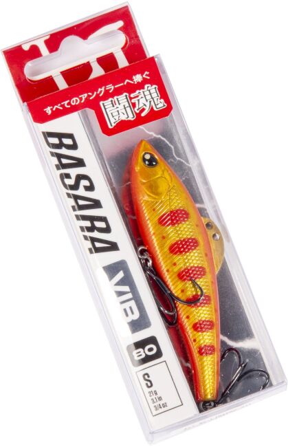 Воблер тонущий вертикальный LJ Pro Series BASARA VIB S 80.00/341 Воблер тонущий вертикальный LJ Pro Series BASARA VIB S 80.00/341