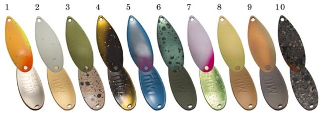 Блесна колеблющаяся FOREST MIU Color Version 2017 2.2гр #08