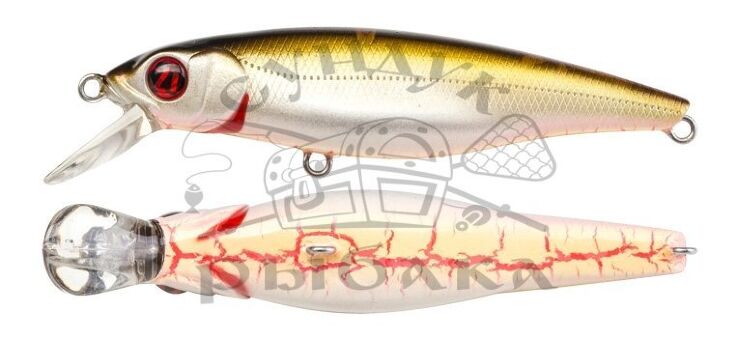Воблер PONTOON21 GreedyGuts 99F-SR 99мм 14.5гр  0,8-1,2м 417 CB Natural Brown Воблер PONTOON21 GreedyGuts 99F-SR 99мм 14.5гр  0,8-1,2м 417 CB Natural Brown