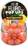 Бойлы плавающие ULTRABAITS Fluoro Pop Up Мандарин14мм, 30гр/уп Бойлы плавающие ULTRABAITS Fluoro Pop Up Мандарин14мм, 30гр/уп