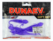 Приманка DS-ROCKER 90мм 5шт/уп, цвет (610) фиолетовый, блестки серебрянные