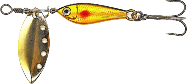 Блесна вращающаяся GROWS CULTURE Silver Creek Spinner R 6гр Kurokin 16100-306