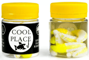 Силиконовая приманка COOL PLACE Maggot 1.6" Сыр #white/yellow 10шт/уп Силиконовая приманка COOL PLACE Maggot 1.6" Сыр #white/yellow 10шт/уп