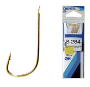 Крючок с поводком OWNER S-340 №06 0.18мм 8шт/уп