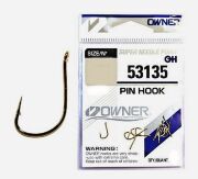 Крючок OWNER 53135-06 Pin Hook колечко золото 8шт/уп Крючок OWNER 53135-06 Pin Hook колечко золото 8шт/уп