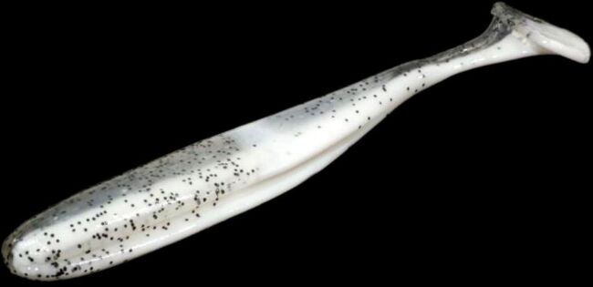 Виброхвост ALLVEGA Blade Shad 7.5см 2.5гр 7шт/уп #009 milk w/pepper back