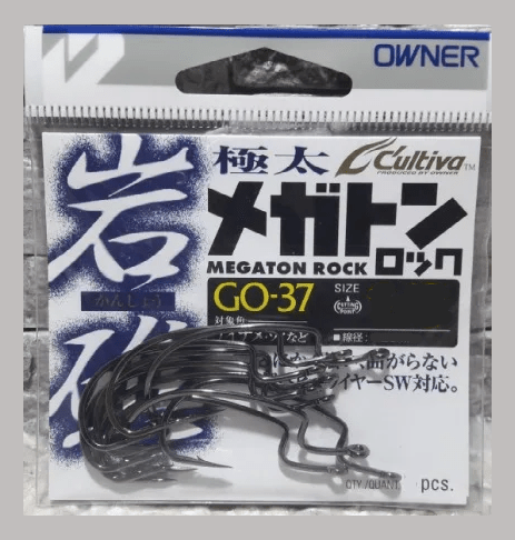 Крючок офсетный OWNER 11671-2/0 Megaton Rock черный 8шт/уп Крючок офсетный OWNER 11671-2/0 Megaton Rock черный 8шт/уп