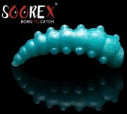 Силиконовая приманка SOOREX PRO Major 42мм 1.9гр Сыр #406 Аквамарин/ Ultramarine 6шт/уп