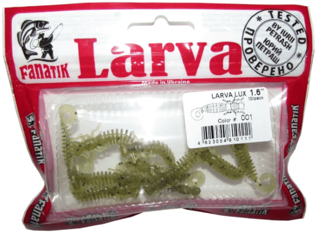 Cиликоновая приманка Fanatik Larva Lux 1.6 (4cм) 001