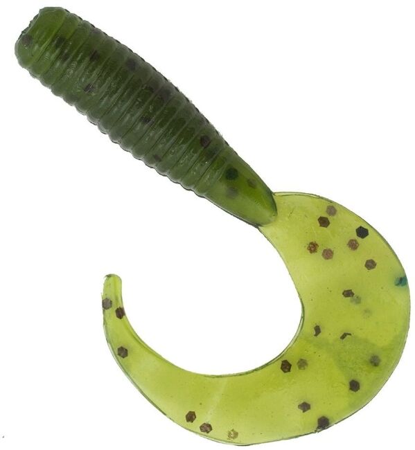 Твистер ALLVEGA Flutter Tail Grub 8см 3.6гр 7шт/уп #022 watermelon seed Твистер ALLVEGA Flutter Tail Grub 8см 3.6гр 7шт/уп #022 watermelon seed