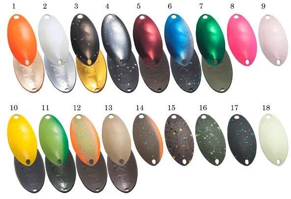 Блесна колеблющаяся FOREST FIX Match 1.3гр #16