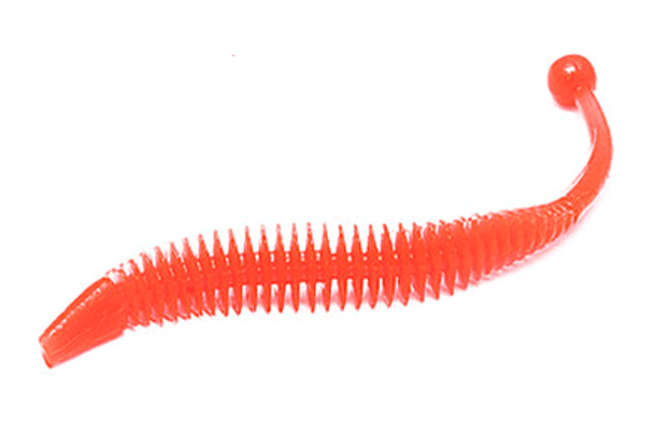 Силикон приманка BORODA BAITS Mila 80мм 1.0гр Огненно-Красн Сыр 10шт/уп