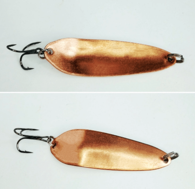 Блесна "Русская приманка" МАНДО 6,5 см /18 гр. Медь /матовая