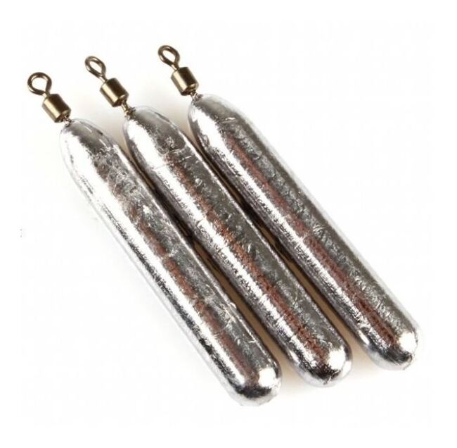 Груз ТУЛА палочка с застежкой дропшот 15г. 3шт/уп ГПД-150