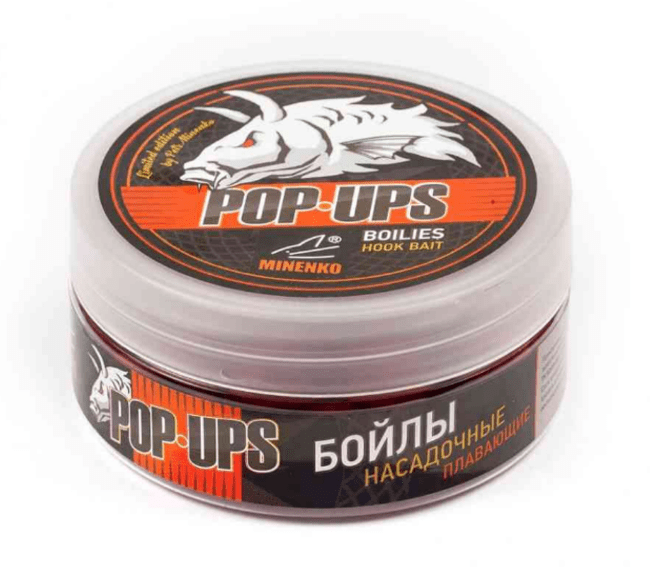 Насадочные бойлы плавающие MINENKO Pop-UP Plum (слива) Ø14мм 110гр/бан. Насадочные бойлы плавающие MINENKO Pop-UP Plum (слива) Ø14мм 110гр/бан.