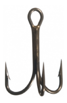 Крючок тройной CANNELLE 3210 Z O’shaugnessy treble №12 бронза 1шт.