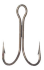 Крючок двойной CANNELLE Double Limerick 90° 2205BZ-02 1шт