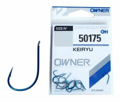 Крючок OWNER 50175-05 Keiryu лопатка синий 14шт/уп Крючок OWNER 50175-05 Keiryu лопатка синий 14шт/уп