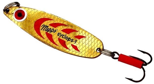 Блесна колеблющаяся MEPPS Syclops OR/Rouge (золото/красн) №1 12гр Блесна колеблющаяся MEPPS Syclops OR/Rouge (золото/красн) №1 12гр