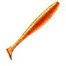 Виброхвост ZUB Izi 86мм цвет 250 морковный с блестками 5шт/уп