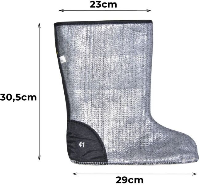 Вкладыши для сапог Norfin PROTECT запас. 3-х слой.12мм р.41