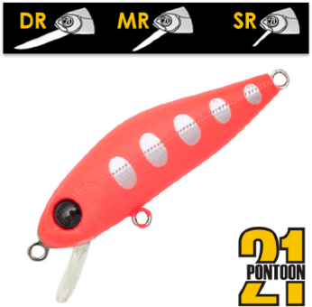 Воблер PONTOON21 CrackJack 38SP-DR 38мм 2.6гр 1.0-1.4м R45 Воблер PONTOON21 CrackJack 38SP-DR 38мм 2.6гр 1.0-1.4м R45