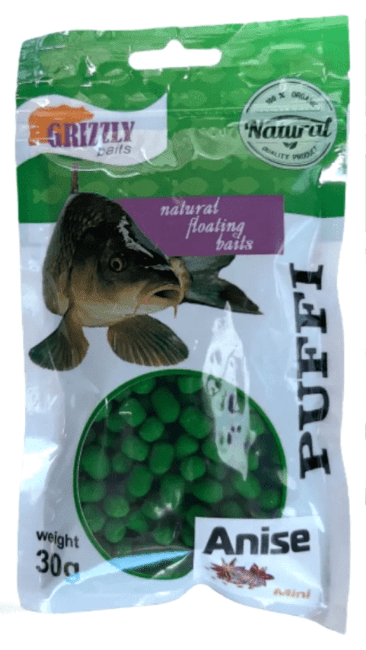 Воздушное тесто плавающее GRIZZLY BAITS Puffi Anise mini 30гр/уп Воздушное тесто плавающее GRIZZLY BAITS Puffi Anise mini 30гр/уп