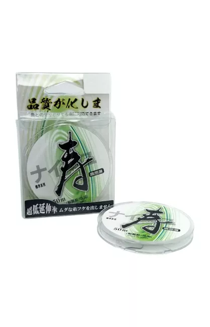 Леска монофильная JOJMU Nigano 50м 0.105мм 1.32кг прозрачная Леска монофильная JOJMU Nigano 50м 0.105мм 1.32кг прозрачная