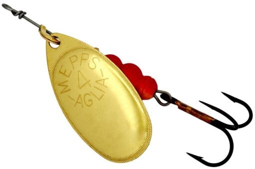 Блесна вращающаяся MEPPS Aglia OR (золото) №4 9гр Блесна вращающаяся MEPPS Aglia OR (золото) №4 9гр