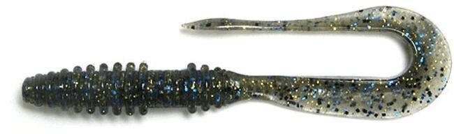 Твистер KEITECH Mad Wag Mini 3.5" #205 Bluegill 8.4см 1.8гр 10шт/уп