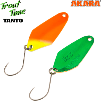 Блесна колеблющаяся AKARA Trout Time Tanto 30мм 2.8гр #37 Блесна колеблющаяся AKARA Trout Time Tanto 30мм 2.8гр #37