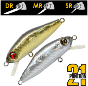 Воблер PONTOON21 CrackJack 38SP-SR 38мм 2.4гр 0,5-0,8м 222 Doublet 2 Воблер PONTOON21 CrackJack 38SP-SR 38мм 2.4гр 0,5-0,8м 222 Doublet 2