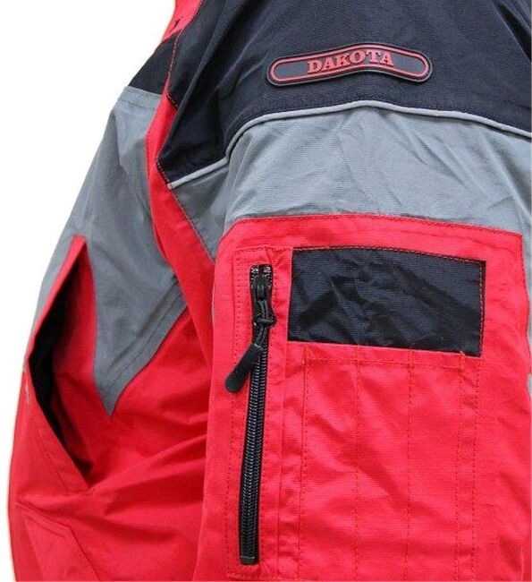 Костюм зимний ALASKAN Dakota красный/серый/черный S