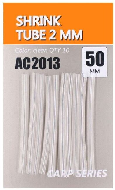 Трубка термоусадочная ORANGE, цв. cl, Ø2мм. 50мм. 10 шт/уп Трубка термоусадочная ORANGE, цв. cl, Ø2мм. 50мм. 10 шт/уп
