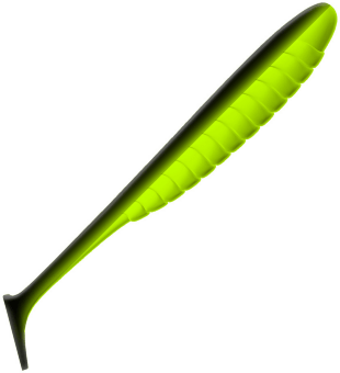 Виброхвост ZUB Bleak 150мм цвет 033 черно-желтый 4шт/уп