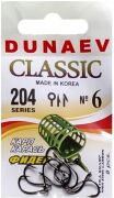 Крючок DUNAEV Classic 204 #6 8шт/уп Крючок DUNAEV Classic 204 #6 8шт/уп