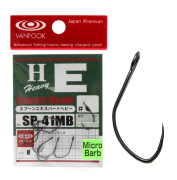 Крючки VANFOOK SP-41MB Stealth Black #2 8шт/уп Крючки VANFOOK SP-41MB Stealth Black #2 8шт/уп