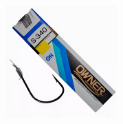 Крючок с поводком OWNER S-340 №04 0.20мм 8шт/уп