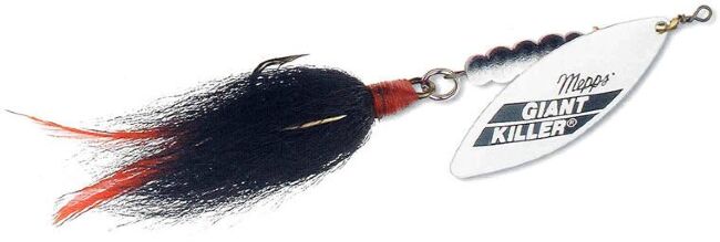 Блесна вращающаяся MEPPS Giant Killer White 35г