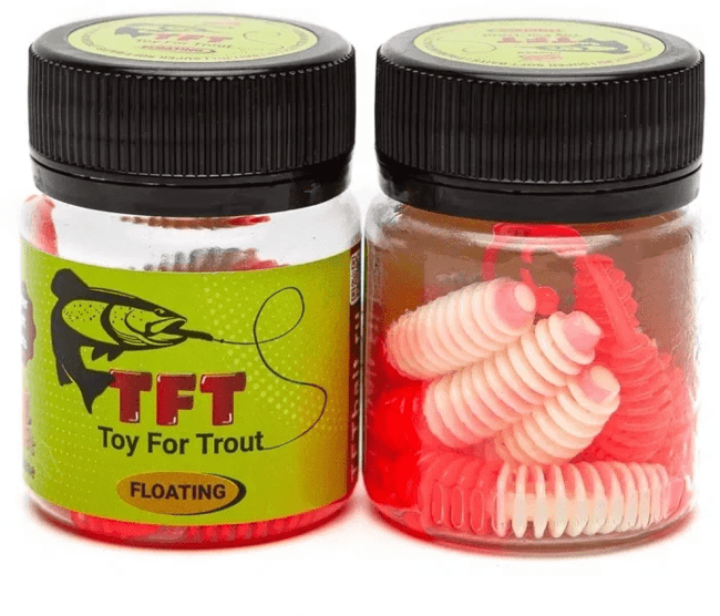 TFT Приманка силиконовая 77 мм. WORMS Цвет: W-22 Белый-Розовый, Аромат: Сыр, 8 шт. TFT Приманка силиконовая 77 мм. WORMS Цвет: W-22 Белый-Розовый, Аромат: Сыр, 8 шт.