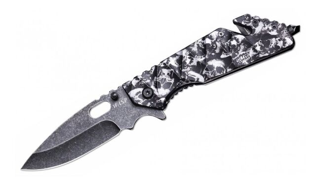 Нож автоматический НОЖЕМИР Wasp чёткий расклад A-116BBS