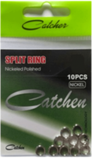 Кольца заводные CATCHER Art.0405 Split Ring #4.5, 8.1кг, 10шт/уп