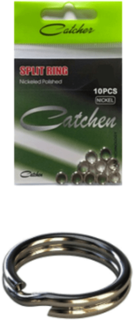 Кольца заводные CATCHER Art.0405 Split Ring #4.5, 8.1кг, 10шт/уп